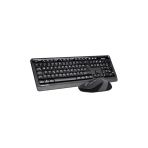 A4TECH FG1010 Gri Q Kablosuz Klavye Mouse Set 2.4ghz – Sessiz Tuşlar, Ergonomik Tasarım