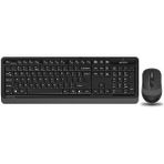 A4TECH FG1010 Kablosuz F Trk Siyah/gri Klavye - Mouse Set - Çok Renkli