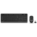 A4TECH FG1010 Kablosuz Q Trk Siyah/gri Klavye - Mouse Set - Çok Renkli