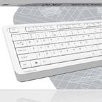 A4Tech Fk10 Q Usb Fsytyler Beyaz Tr Fn- mm edya Klavye