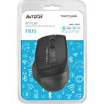 A4Tech Nano Optik Bluetooth 2.4G 2000 Dpi Kablosuz Mouse Yeşil FB35 - Siyah