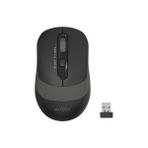 A4Tech Nano Silent Optik 2000 Dpi Kablosuz Mouse (Sessiz) Siyah-Gri FG10S