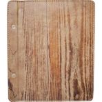 A5 - 5 Yapraklı Deri Menü Kabı - 23X15 cm (Vintage) - Kahverengi - 1 Adet