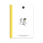 A5 80 Yaprak Renkli Sayfa Çizgili Defter, Sarı - Standart