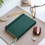 A5 Bullet Journal Noktalı Defter, 140 gr 80 Yaprak - 41 Delft Blue