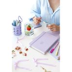 A5 Bullet Journal Noktalı Defter 140 Gr. 80 Yaprak Lavender Mist Lila