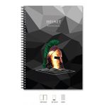 A5 Defter Kareli 200 syf Kask Polygonal