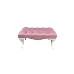 A5 HOME Kapitone Pembe Bench Puf Makyaj koltuğu uzanma koltuğu