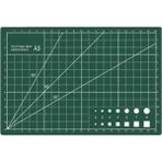 A5 Kesme Matı Patchwork - Cutting Mat - Kesme Tablası - Kesim Altlığı - 22*15 cm - Yeşil