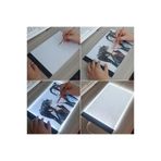 A5 Led Işıklı Çizim Kopyalama Çizim Yansıtma Çizim Tahtası Grafik Tahtası Çizim Tableti Beyaz