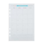 A5 Monthlyplan Iç Gevşek Yaprak Bağlayıcı Defter Kapağı A5 Klasör Halkası A6 Bağlayıcı Iç Çekirdek Kapak Günlüğü A7 Planlayıcısı Öğrenci Kırtasiye Ofis Malzemeleri (Yurt Dışından) - Renkli - Notebooks