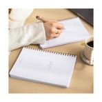 A5 Spiralli Karton Kapak 2’li Set Çizgili Okul Defteri 80 Yaprak, Ders Programlı Galaksi - -- - Option-1