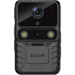 A50 S Ultra Gece Görüşü H.265 Vücut Kamerası Güvenlik Polis Ekipmanı IP65 4K UHD Video 2' Dokunmatik Ekran 2250MAH Batarya 20MP Siyah