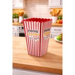A&A Movie Day Xı Kırmızı Popcorn Patlamış Mısır Kovası - Çerezlik Atıştırmalık Kabi Cips Beslenme Kabı