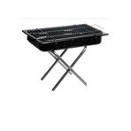 A&A Orta Boy Premium Seri Kalın Emaye Mangal Katlanır Ayaklı 1. Sınıf Paslanmaz Barbekü Mangal 57 X 32cm