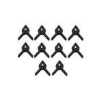AA Plus 1O Adet Fon Mandalı Clamp Mengene Kıskaç (4.5 Inç=11.5 Cm) Siyah