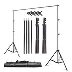 AA Plus 2X2 Metre Fon Standı Background Stand 4 Mandal Siyah