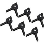 Aa Plus Kopya-6 Adet Fon Mandalı Clamp Mengene Kıskaç 4.5 Inç=11.5 Cm