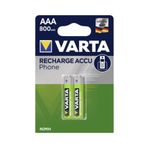 Aaa 800mah 2li Blister Şarjlı Ince Pil