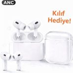 Aaa+ Premium Anc Bluetooth Kulaklık |aktif Gürültü Önleme|h2 Çip|48 Khz Hi-Res Ses|usb-C Şarj Kutulu - Beyaz