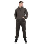 Aarhon® Erkek Kazak Basic Eşofman Erkek Eşofman Üstü ve Alt Takım Polar Takım Bedenler UK S - 2XL, karakalem, L