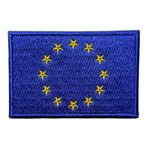 Ab Avrupa Birliği Bayrağı Patch Nakış Peç - 8x5 cm