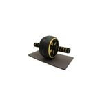 Ab Wheel Egzersiz Fitness Tekerleği Karın Kası Ab Slider Kondisyon Spor Aleti Siyah Sarı Kırmızı Beyaz (Siyah Beyaz)