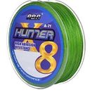 Aba Hunter X8-300 Metre 8 Kat Örgü Ip Misina - Yeşil Renk (0,20 mm)