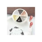 aba nails 6 Renk Tırnak Süsleme Parlak Metal Havyar Taşları Nail Art Boncukları WN-522