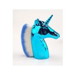 aba nails Mavi Unicorn Manikür Toz Fırçası Allık ve Makyaj Fırçası
