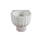 Abahanoğlu Mermer Kavun Dilimli Mermer Kurna, Mermer Kurna, Kurna, Mermer Hamam Kurnası, Banyo Kurnası, Hamam Kurnası, Mermer - 45x45x40