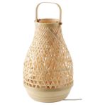 Abajur, bambu, 36 cm