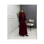 Abalı Yeni sezon kışlık üzün elbise