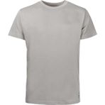 Abani Classic Tişört Fanila Promosyon Yarım Kol Sıfır Yaka Gri 4’lü Paket - XL