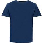 Abani Classic Tişört Fanila Promosyon Yarım Kol Sıfır Yaka Lacivert 4’lü Paket - XL