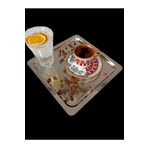 Abant Ayz Home 4 Lü 21cm*21cm Kare Çelik Sunum Tepsisi