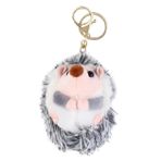 Abaodam 1 Bilgisayar Kirpi Anahtarlık Hayvan Anahtar Aksesuar Anahtarlıklar Çanta Asılı Kolye Araba Kolye Tüylü Anahtarlık Araba Anahtarı Tutucu Çantalar Kısa Peluş Aksesuarlar