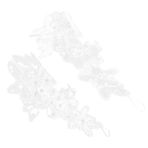 Abaodam 1 Çift Düğün Eldivenleri Ilmek Çiçekli Eldiven Kadın Elbisesi Ceset Gelin Korsesi Ilmek Çiçek Eldiven Kadınlar Için Çay Eldivenleri Prenses Eldiven Ağ Dantel Ziyafet Beyaz Çiçekler