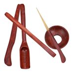Abaodam 1 Takım Çay töreni aksesuarları retro kiti çay kaşığı süslü çay servisi çay seremonisi için alet çay sanat eşyaları çay töreni malzemeleri çin çay araçları çay yapma araçları