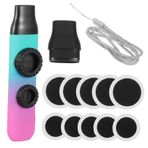 Abaodam 1 Takım Çift Delik Kazoo Kız Kazoos Enstrüman Ip Kazoo Müzikal Kazoos Yetişkinler Için Kazoos Müzik Aleti Kazoo Flüt Gitar Ana Meze Yüksek Teknoloji Ürünü Plastik Malzeme Çocuk
