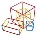 Abaodam 1 Takım Katı Geometri Tüylü Anahtarlıklar Pamuk Bebek Kırmızı Broşlar Çocuk Yapay Kürk Anahtarlıklar Kürk Anahtarlıklar Eğitim Oyuncakları Yaka Broşlar