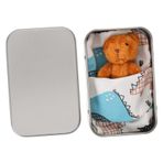 Abaodam 1 Takım Küçük Ayı Kutusu Mini Küçük Ayı Süsü Ayı Kucaklama Hediyesi Mini Doldurulmuş Hayvan Peluş Cep Ayı Peluş Oyuncak Ayı Doldurulmuş Küçük Ayı Kolye Karikatür Kısa Peluş
