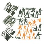 Abaodam 1 Takım Playset Ordu Adamlar Playset Çocuk Oyuncak Erkek Oyuncakları Ordu Oyuncaklar Oyuncak Asker Figürleri Ordu Erkekler Oyuncak Askerler Çocuklar Mini Oyuncaklar Erkek Erkekler