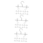 Abaodam 15 Pcs Bebek Askısı Giysi Rafı Yay Askısı Mini Elbise Askıları Mini Oyuncak Bebek Elbise Askıları Bebek Tutucu Dollhouse Elbise Askısı Mini Kıyafet Rafı Oyuncaklar Pamuk Demir