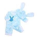 Abaodam 18in Bebek Giysileri Tulum Pijama Bebek Giydirme Peluş Kumaş Yıkanabilir Erkek Ve Kız Partileri Için