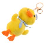 Abaodam 2 Adet Ördek Yavrusu Anahtarlık Mini Ördek Anahtarlıklar Sarı Ördek Modeli Peluş Ördek Anahtarlık Karikatür Ördek Anahtarlıklar Çanta Kolye Süslemek 3 Boyutlu Kısa Peluş Hayvan