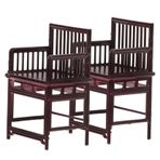 Abaodam 2 mini sandalye modeli küçük model sandalye eski koltuklar bebek aksesuarları aksesuarları minyatür sandalye bebek evi mini sandalye kum masası gül sandalye küçük sandalye