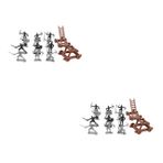 Abaodam 2 Takım Eski Asker Modeli bebek plaj oyuncakları eğitici oyuncaklar Çocuk oyuncakları oyuncaklar modeller süs modeli sahne oyuncak aksesuar bulmaca savaş arabası