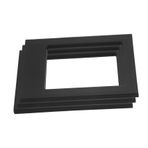 Abaodam 3pcs Mini Manyetik Resim Çerçeveleri Küçük Akrilik Masa Resim Tutucu Buzdolabı Masa Soyunma Beyaz Tahta Için