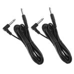 Abaodam 4 Gitar Kablosu Elektro Gitar Aksesuarı Hoparlör Ses Kablosu Stereo Adaptör Stereo Hoparlörler Pedal Kurulu Kabloları Elektro Gitar Ses Kablosu Ses Teli Metre Pvc Deri Bas